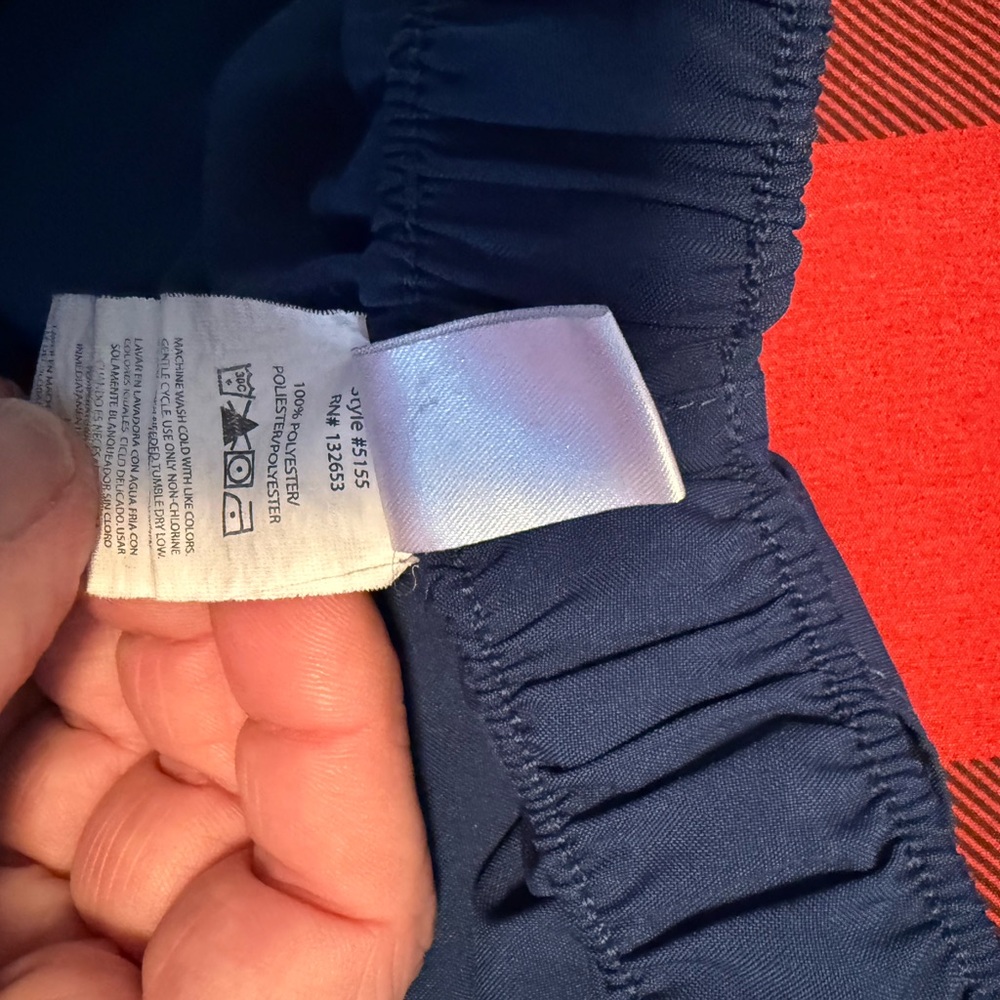 Spread Good Cheer Blue scrub Pants - Picture 4 of 4